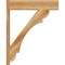 Ekena Millwork Olympic Block Rough Sawn Outlooker, Western Red Cedar, 8"W x 34"D x 42"H OUT08X34X42OLY05RWR - alternate 2